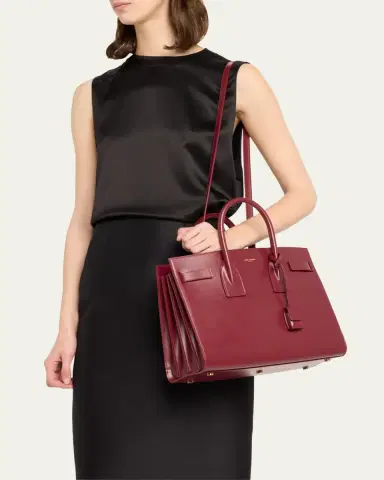 Saint Laurent Sac De Jour Small Top-Handle Bag in Smooth Leather | Thumbnail 28 Saint Laurent Sac De Jour Small Top-Handle Bag in Smooth Leather | Thumbnail 28