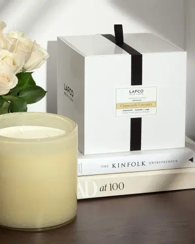 LAFCO New York Chamomile Lavender Luxe 4-Wick 86oz Candle | Thumbnail 2 LAFCO New York Chamomile Lavender Luxe 4-Wick 86oz Candle | Thumbnail 2