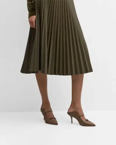 Malone Souliers Maureen Leather Dual-Band Mule Pumps | Thumbnail 2 Malone Souliers Maureen Leather Dual-Band Mule Pumps | Thumbnail 2