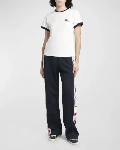 Golden Goose Star Short-Sleeve Logo T-Shirt | Thumbnail 2 Golden Goose Star Short-Sleeve Logo T-Shirt | Thumbnail 2