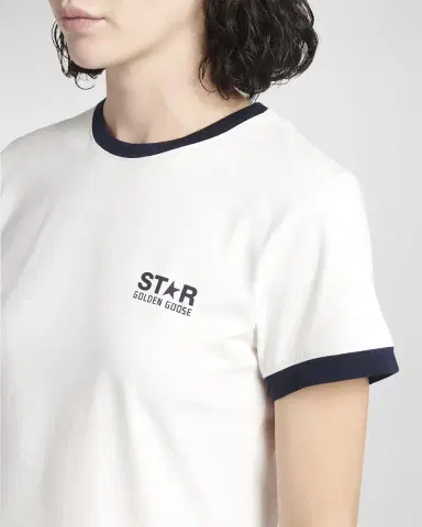 Golden Goose Star Short-Sleeve Logo T-Shirt | Thumbnail 5 Golden Goose Star Short-Sleeve Logo T-Shirt | Thumbnail 5