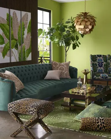 Haute House Vaughn Tufted Velvet Sofa - 90" | Thumbnail 2 Haute House Vaughn Tufted Velvet Sofa - 90" | Thumbnail 2