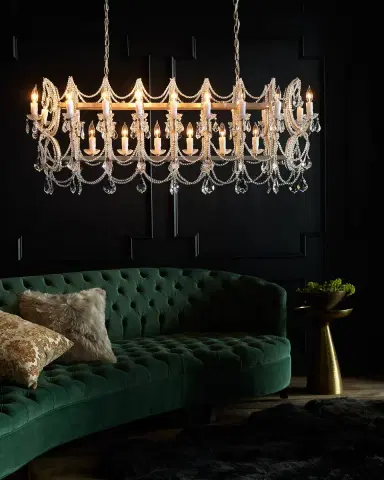 Haute House Vaughn Tufted Velvet Sofa - 90" | Thumbnail 4 Haute House Vaughn Tufted Velvet Sofa - 90" | Thumbnail 4