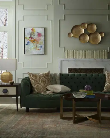 Haute House Vaughn Tufted Velvet Sofa - 90" | Thumbnail 5 Haute House Vaughn Tufted Velvet Sofa - 90" | Thumbnail 5