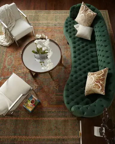 Haute House Vaughn Tufted Velvet Sofa - 90" | Thumbnail 6 Haute House Vaughn Tufted Velvet Sofa - 90" | Thumbnail 6