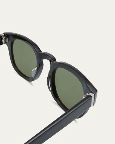 Barton Perreira Men's Demarco Keyhole-Bridge Acetate Rectangle Sunglasses | Thumbnail 4 Barton Perreira Men's Demarco Keyhole-Bridge Acetate Rectangle Sunglasses | Thumbnail 4