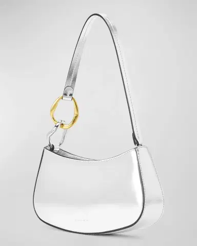 Staud Ollie Metallic Shoulder Bag | Thumbnail 2 Staud Ollie Metallic Shoulder Bag | Thumbnail 2