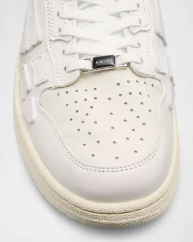 AMIRI Men's Skel Low-Top Leather Sneakers | Thumbnail 6 AMIRI Men's Skel Low-Top Leather Sneakers | Thumbnail 6