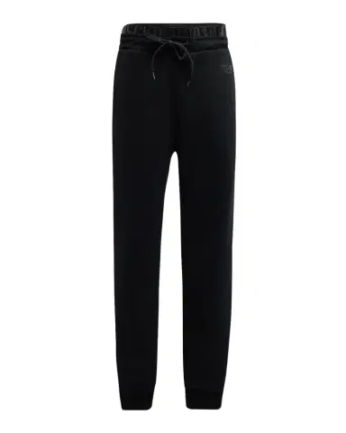 Moschino Men's Matte Logo-Waist Sweatpants | Thumbnail 1 Moschino Men's Matte Logo-Waist Sweatpants | Thumbnail 1