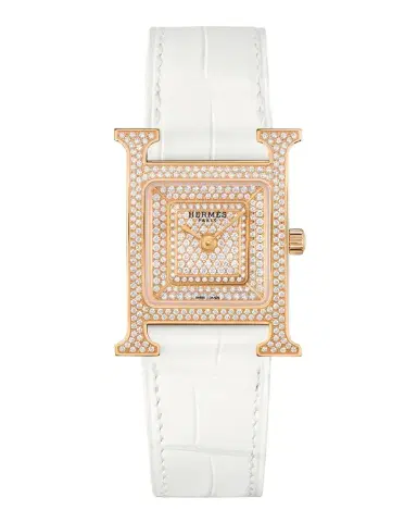 Hermes Heure H Watch, Small Model, 25 mm | Thumbnail 1 Hermes Heure H Watch, Small Model, 25 mm | Thumbnail 1