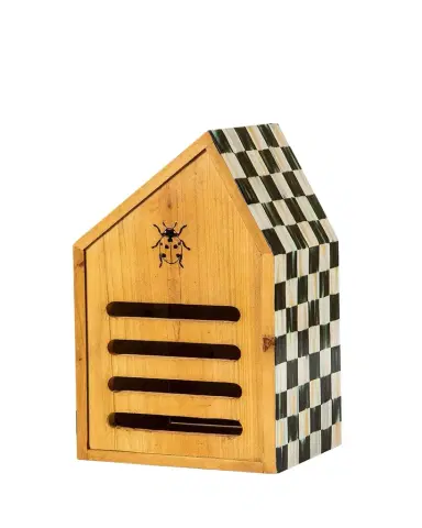 MacKenzie-Childs Courtly Check Ladybug House | Thumbnail 1 MacKenzie-Childs Courtly Check Ladybug House | Thumbnail 1