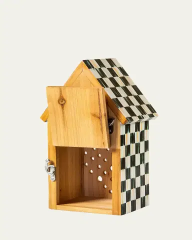 MacKenzie-Childs Courtly Check Bee House | Thumbnail 3 MacKenzie-Childs Courtly Check Bee House | Thumbnail 3
