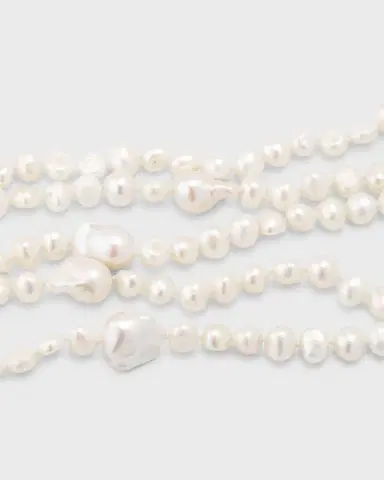 NEST Jewelry Baroque Pearl Long Strand Necklace | Thumbnail 2 NEST Jewelry Baroque Pearl Long Strand Necklace | Thumbnail 2