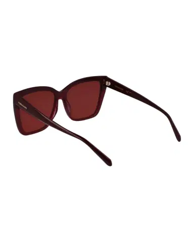 Ferragamo Sleek Logo Acetate Square Sunglasses | Thumbnail 1 Ferragamo Sleek Logo Acetate Square Sunglasses | Thumbnail 1