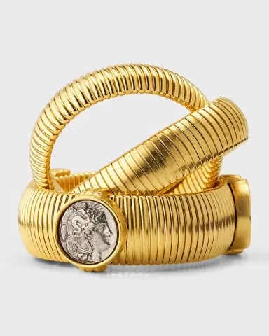 Ben-Amun Cobra Coin Bracelets, Set of 3 | Thumbnail 6 Ben-Amun Cobra Coin Bracelets, Set of 3 | Thumbnail 6