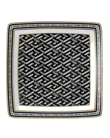 Versace La Greca Signature Canape Dish, 4.5" | Thumbnail 1 Versace La Greca Signature Canape Dish, 4.5" | Thumbnail 1