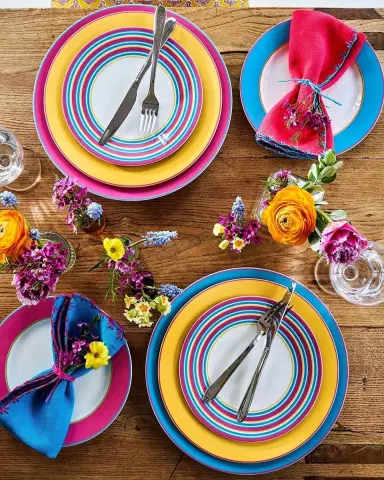 Kit Kemp for Spode Calypso Platter, 13" | Thumbnail 3 Kit Kemp for Spode Calypso Platter, 13" | Thumbnail 3