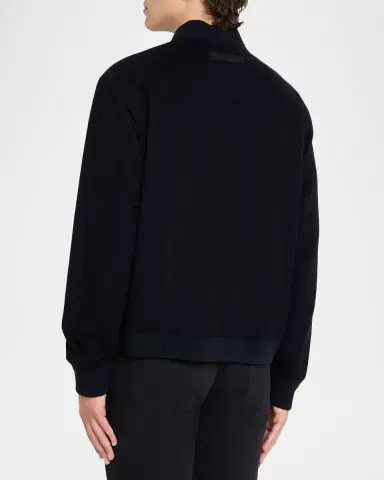 Zegna Men's Oasi Cashmere-Wool Blouson | Thumbnail 2 Zegna Men's Oasi Cashmere-Wool Blouson | Thumbnail 2