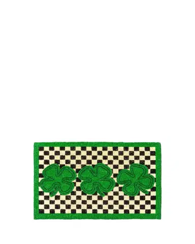 MacKenzie-Childs Lucky Clover Entrance Mat | Thumbnail 1 MacKenzie-Childs Lucky Clover Entrance Mat | Thumbnail 1