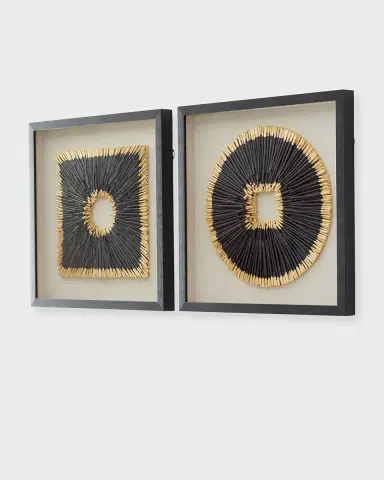 Neiman Marcus Texture Framed Wall Decor | Thumbnail 6 Neiman Marcus Texture Framed Wall Decor | Thumbnail 6