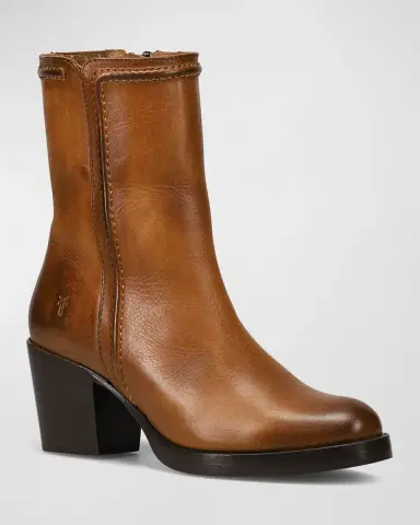 Frye Jean Calfskin Ankle Boots | Thumbnail 2 Frye Jean Calfskin Ankle Boots | Thumbnail 2