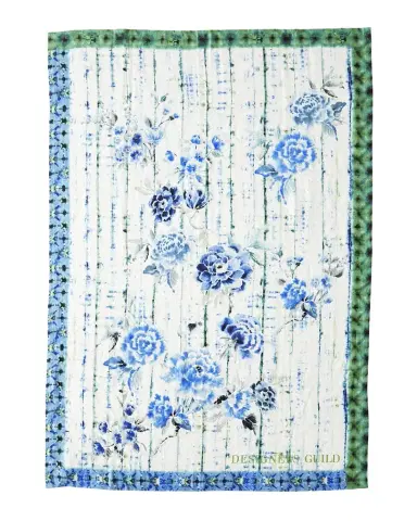 Designers Guild Kyoto Flower Throw, 51" x 71" | Thumbnail 1 Designers Guild Kyoto Flower Throw, 51" x 71" | Thumbnail 1