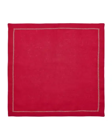 Kim Seybert Napkin Classic, Red | Thumbnail 2 Kim Seybert Napkin Classic, Red | Thumbnail 2