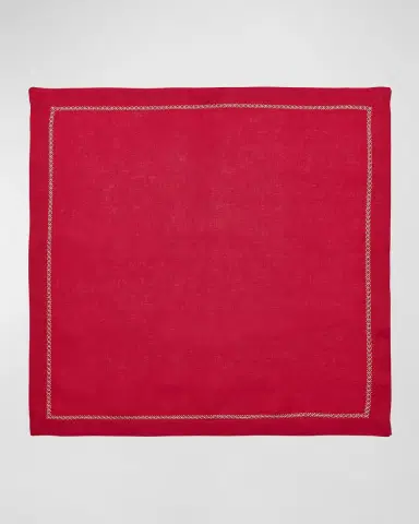 Kim Seybert Napkin Classic, Red | Thumbnail 3 Kim Seybert Napkin Classic, Red | Thumbnail 3