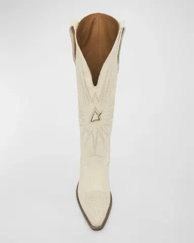 Golden Goose Wish Star Knee Leather Cowboy Boots | Thumbnail 5 Golden Goose Wish Star Knee Leather Cowboy Boots | Thumbnail 5