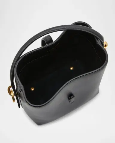 Saint Laurent Le 37 Mini YSL Bucket Bag in Smooth Leather | Thumbnail 12 Saint Laurent Le 37 Mini YSL Bucket Bag in Smooth Leather | Thumbnail 12