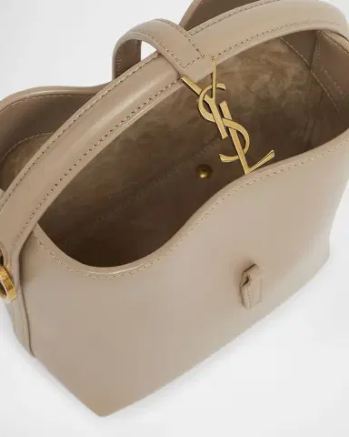 Saint Laurent Le 37 Mini YSL Bucket Bag in Smooth Leather | Thumbnail 18 Saint Laurent Le 37 Mini YSL Bucket Bag in Smooth Leather | Thumbnail 18