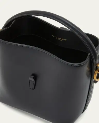 Saint Laurent Le 37 Mini YSL Bucket Bag in Smooth Leather | Thumbnail 31 Saint Laurent Le 37 Mini YSL Bucket Bag in Smooth Leather | Thumbnail 31