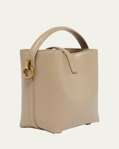 Saint Laurent Le 37 Mini YSL Bucket Bag in Smooth Leather | Thumbnail 35 Saint Laurent Le 37 Mini YSL Bucket Bag in Smooth Leather | Thumbnail 35