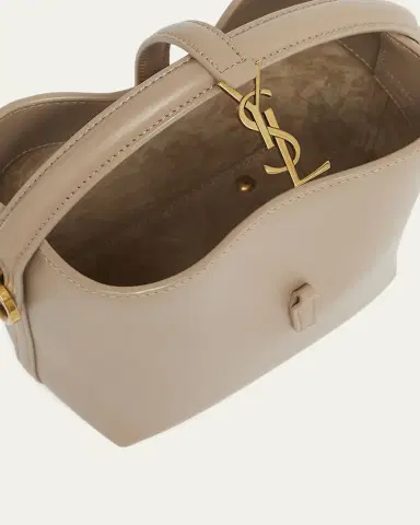 Saint Laurent Le 37 Mini YSL Bucket Bag in Smooth Leather | Thumbnail 36 Saint Laurent Le 37 Mini YSL Bucket Bag in Smooth Leather | Thumbnail 36