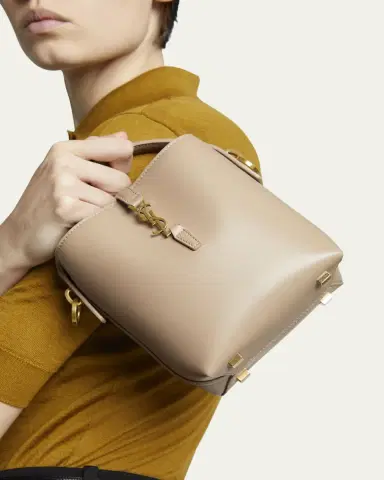 Saint Laurent Le 37 Mini YSL Bucket Bag in Smooth Leather | Thumbnail 37 Saint Laurent Le 37 Mini YSL Bucket Bag in Smooth Leather | Thumbnail 37