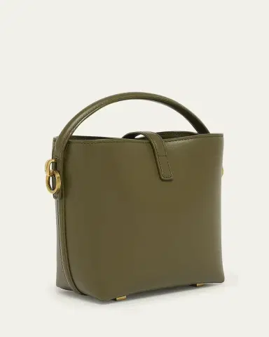 Saint Laurent Le 37 Mini YSL Bucket Bag in Smooth Leather | Thumbnail 44 Saint Laurent Le 37 Mini YSL Bucket Bag in Smooth Leather | Thumbnail 44