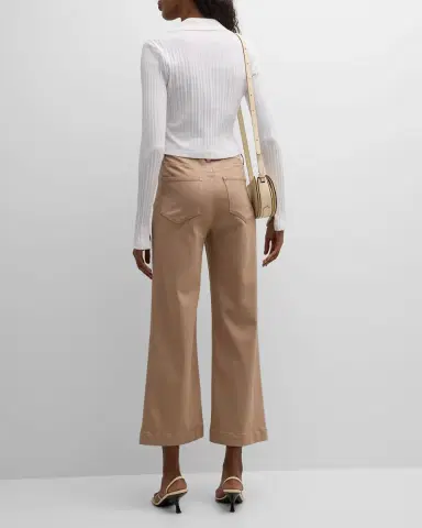 PAIGE Anessa Wide-Leg Crop Jeans | Thumbnail 3 PAIGE Anessa Wide-Leg Crop Jeans | Thumbnail 3