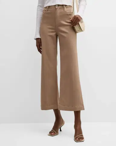 PAIGE Anessa Wide-Leg Crop Jeans | Thumbnail 4 PAIGE Anessa Wide-Leg Crop Jeans | Thumbnail 4