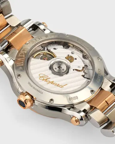 Chopard Happy Sport 36mm Two-Tone Diamond Bezel Watch | Thumbnail 7 Chopard Happy Sport 36mm Two-Tone Diamond Bezel Watch | Thumbnail 7