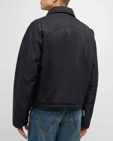 Bottega Veneta Men 's Padded Nylon Tech Jacket | Thumbnail 3 Bottega Veneta Men 's Padded Nylon Tech Jacket | Thumbnail 3