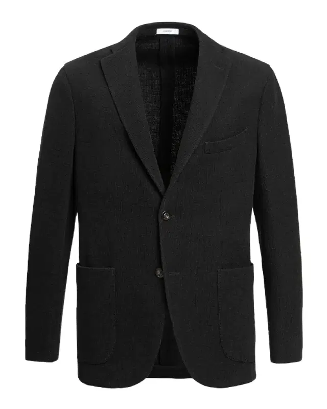 Men 's Solid Knit Blazer Men 's Solid Knit Blazer