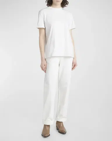 Golden Goose Golden Distressed Short-Sleeve T-Shirt | Thumbnail 2 Golden Goose Golden Distressed Short-Sleeve T-Shirt | Thumbnail 2