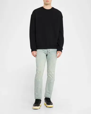Ksubi Men's 4x4 Biggie Loopback Fleece Sweatshirt | Thumbnail 2 Ksubi Men's 4x4 Biggie Loopback Fleece Sweatshirt | Thumbnail 2