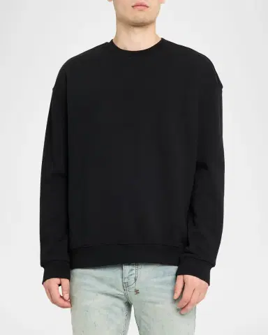 Ksubi Men's 4x4 Biggie Loopback Fleece Sweatshirt | Thumbnail 4 Ksubi Men's 4x4 Biggie Loopback Fleece Sweatshirt | Thumbnail 4