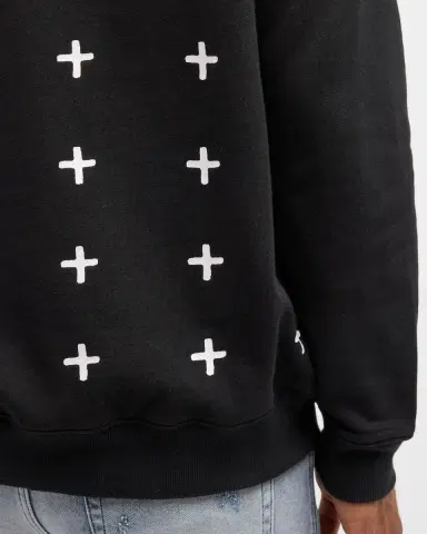Ksubi Men's 4x4 Biggie Loopback Fleece Sweatshirt | Thumbnail 7 Ksubi Men's 4x4 Biggie Loopback Fleece Sweatshirt | Thumbnail 7