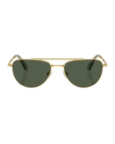 SWAROVSKI Crystal-Embellished Metal Aviator Sunglasses | Thumbnail 1 SWAROVSKI Crystal-Embellished Metal Aviator Sunglasses | Thumbnail 1