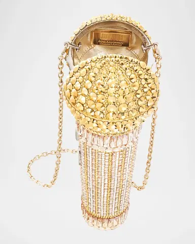 Judith Leiber Couture Diva Microphone Crystal Clutch Bag | Thumbnail 3 Judith Leiber Couture Diva Microphone Crystal Clutch Bag | Thumbnail 3