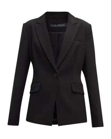 Elie Tahari The Sylvie Peak-Lapel Single-Button Blazer | Thumbnail 1 Elie Tahari The Sylvie Peak-Lapel Single-Button Blazer | Thumbnail 1