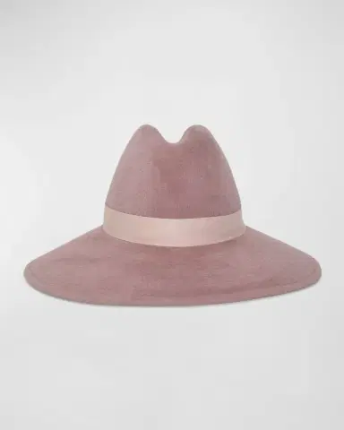 Gigi Burris Requiem Felt Fedora With Band | Thumbnail 3 Gigi Burris Requiem Felt Fedora With Band | Thumbnail 3