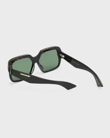 Karen Walker Logo Acetate Square Sunglasses | Thumbnail 2 Karen Walker Logo Acetate Square Sunglasses | Thumbnail 2
